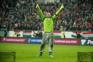 Király Gábor öröme